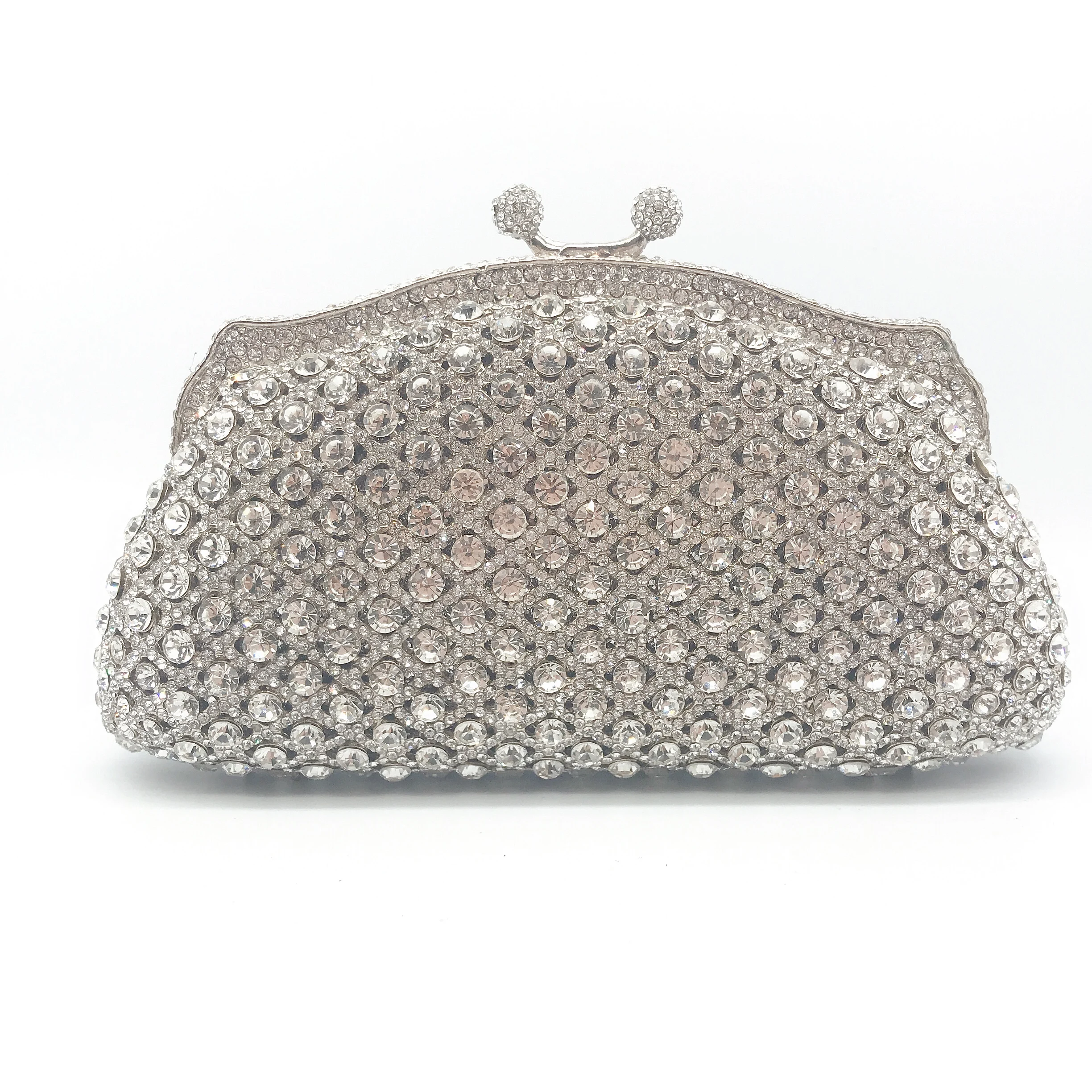 

Factory Supply Hot Crystal Diamond Purse Ladies