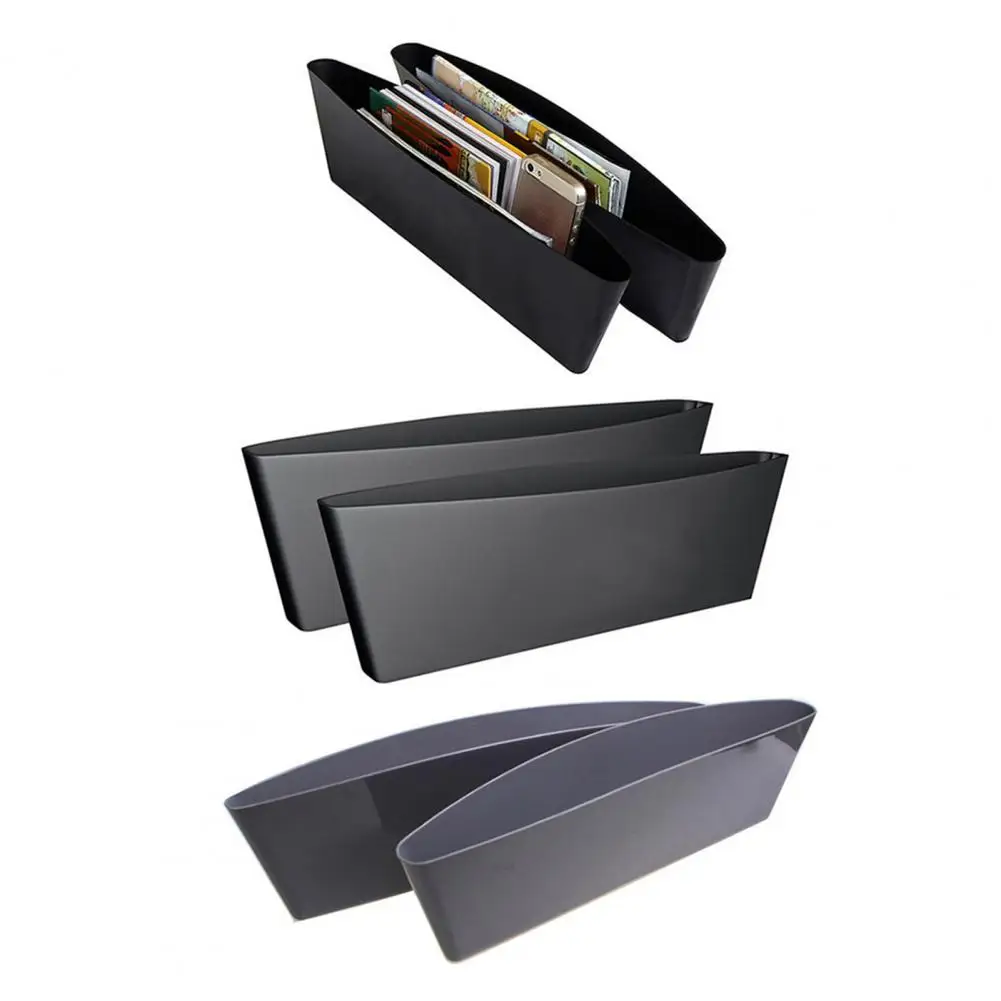

Auto Storage Bag Practical Multifunctional Car Accessories Car Seat Gap Faux Leather Storage Pouch for Car