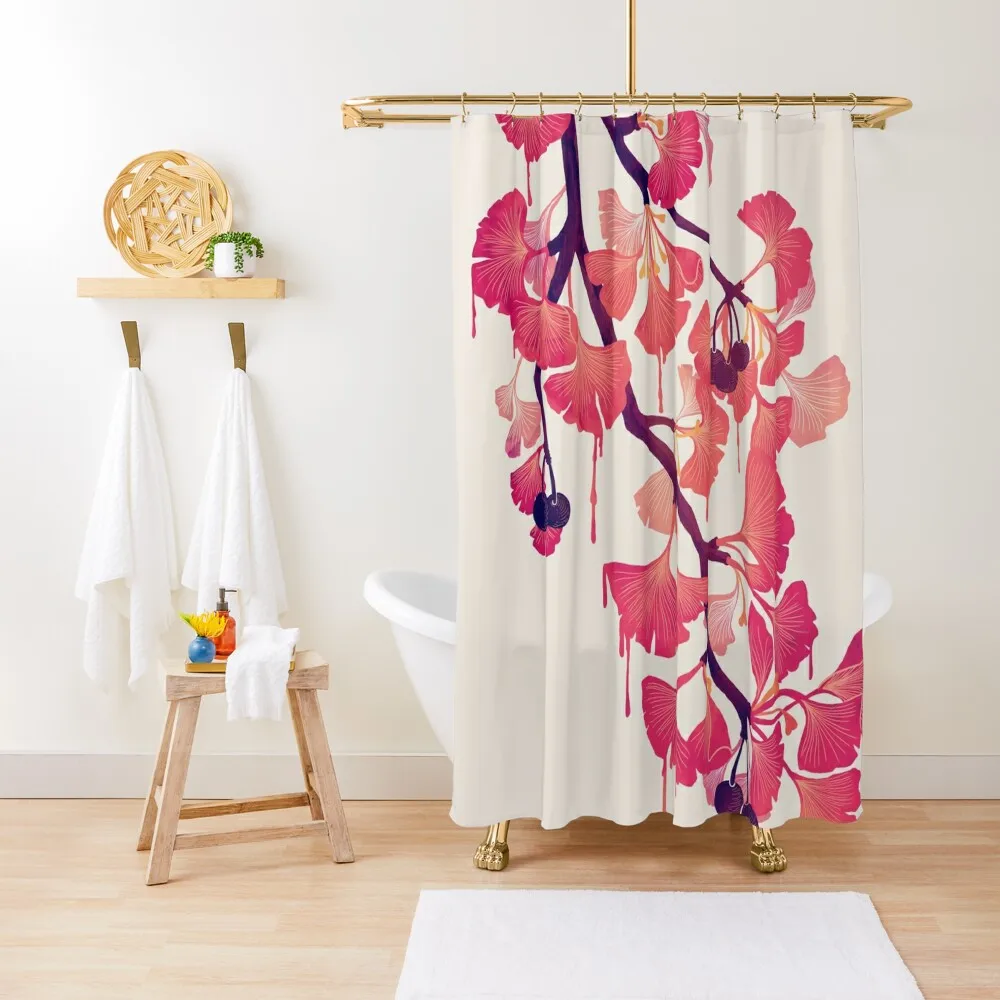 

O Ginkgo Shower Curtain Bathroom And Shower For Bathrooms Modern Bathroom Accessories Shower Bathroom Curtain