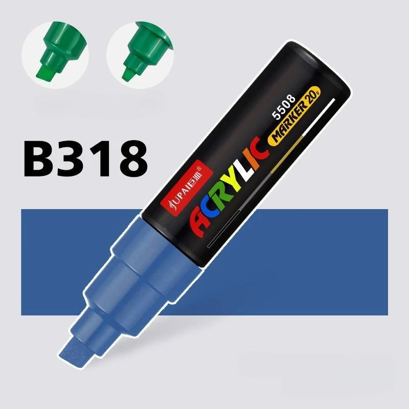 

Набор акриловых маркеров из 14 цветов, водостойкие и быстросохнущие, большой объем, широкий наконечник 8 мм, маркеры для граффити