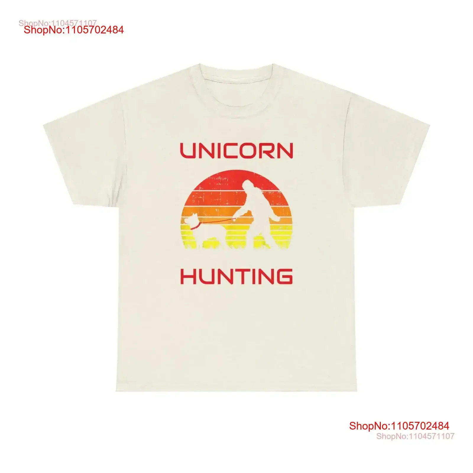 Bigfoot has lost his trusty steed help him find the Unicorn vintage Washed Breathable Stretched Soft designer clothes homme