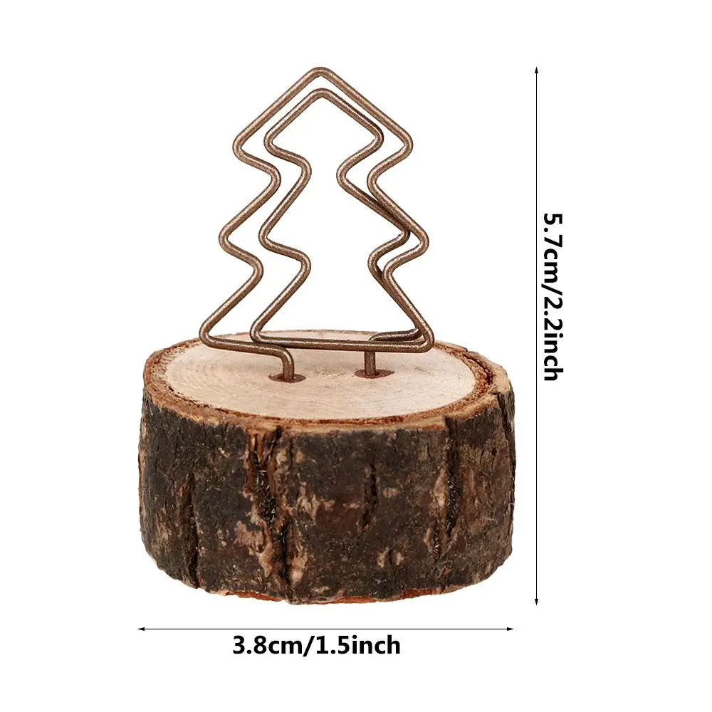 Round Shape Base Table Numbers Holder Paper Clamp Wedding Supplies Photos Clips Place Card Picture Frame Clamps Stand