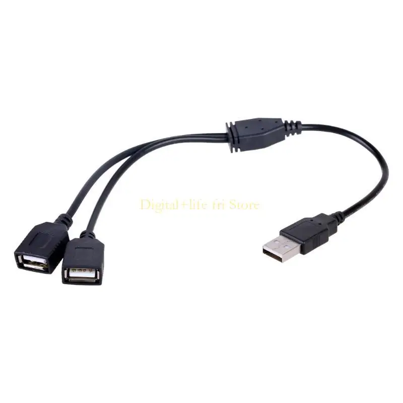 E06D USB y Splitters Cable Y Splitters Cable Cable للسيارة وأجهزة الكمبيوتر المحمولة والتلفزيون والكمبيوتر الشخصي