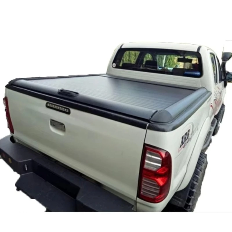 Manual Aluminium Roller Shutter Roller Lid Pickup Bed Cover for Hilux Revo Vigo Tiger SR5 V6/V8 4WD