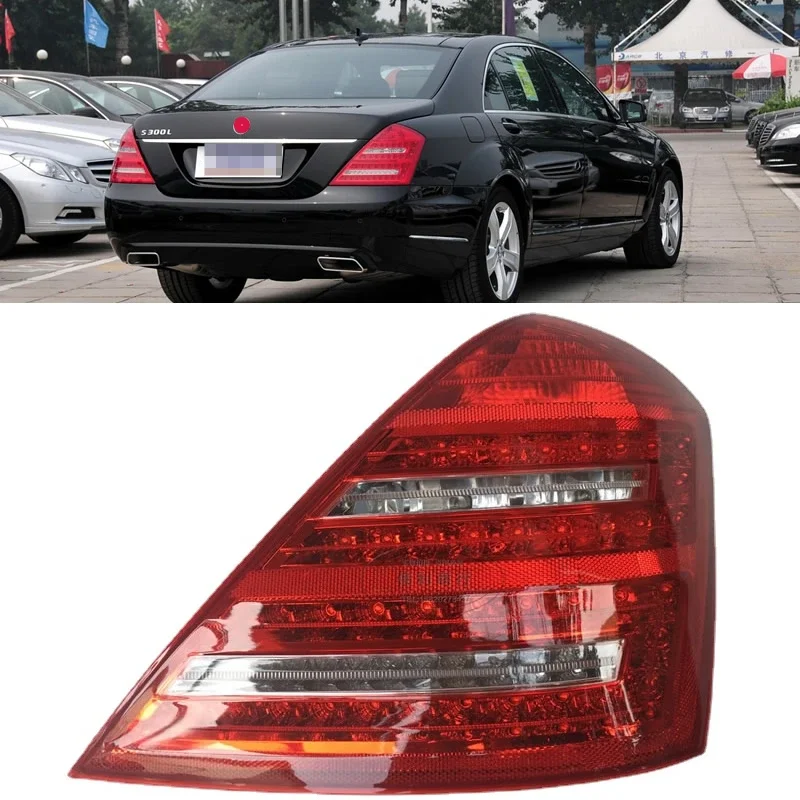 For Benz s-class W221 S300 S350 S400 S450 S500 S600  2010 2011 2012 2013 LED tail light assembly reversing brake turn signal