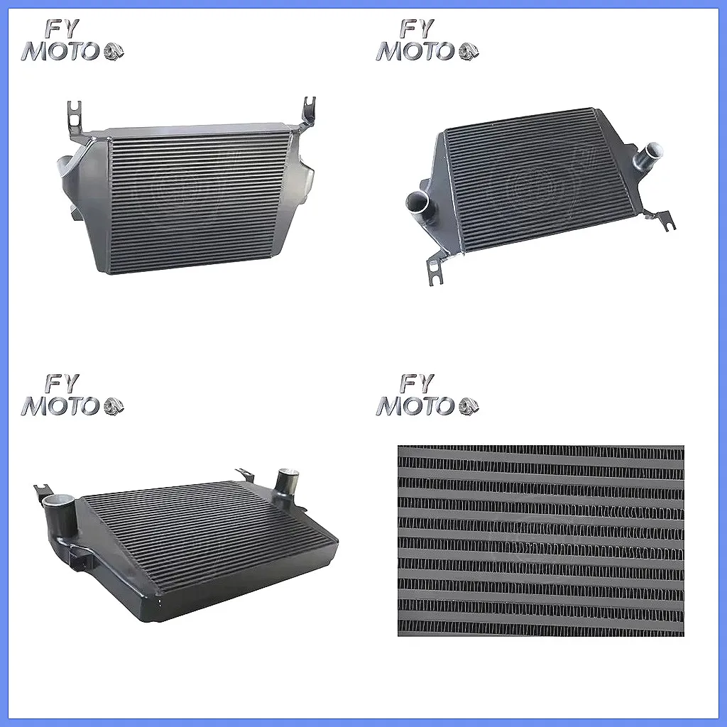

Black Intercooler for Ford 6.0L Powerstroke 2003-2007, High-Performance Aluminum Upgrade, Direct Fit Replacement