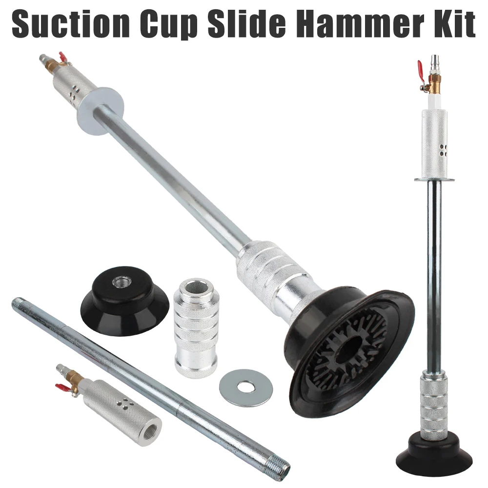

Car Auto Body Repair Suction Cup Damage Fix Tool Air Pneumatic Dent Puller Slide Hammer Tool Kit Car Dent Repair