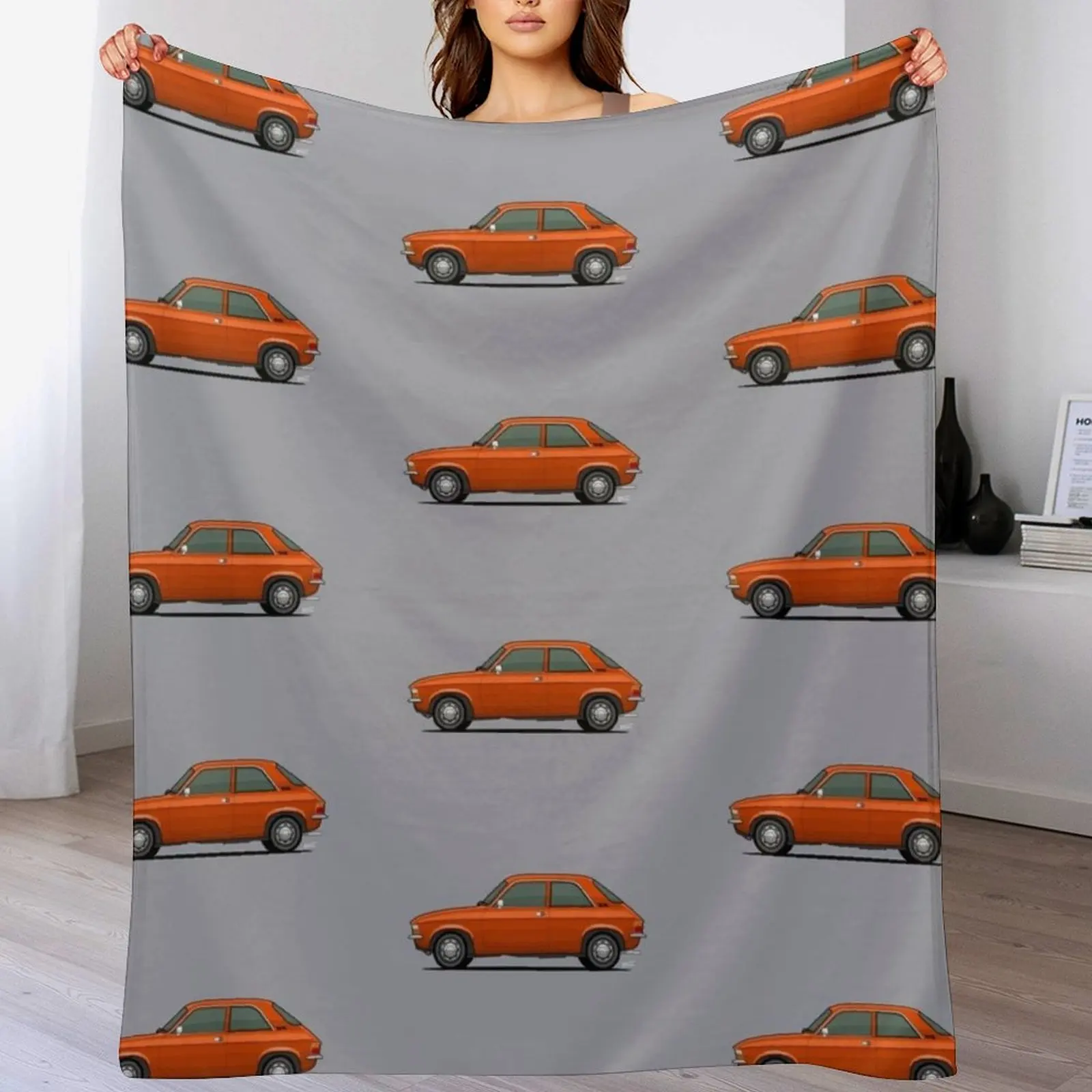 

Austin Allegro Single Illustration Throw Blanket