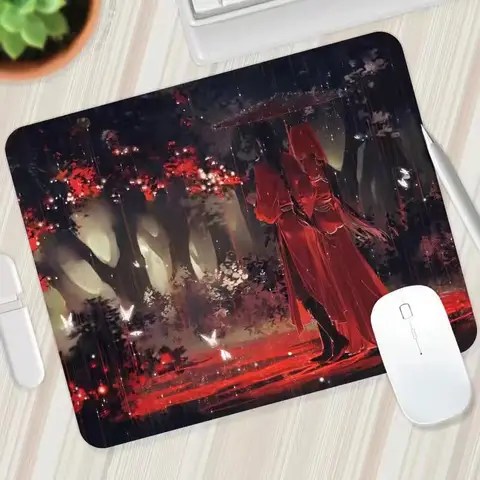 천국 공무원 축복 Hua Cheng Xie Lian 포스터 컴퓨터 고무 마우스 패드 Chines Tanmei Anime 사진 책상 매트 머그컵