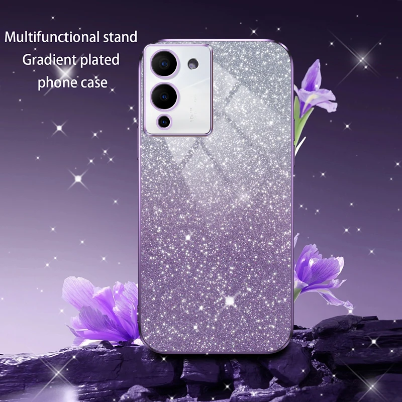 Luxury Bling Glitter Plating Phone Case For Infinix Note 12 Pro G96 Note 30 Pro 30i Note 30 VIP Soft TPU Shockproof Thin Cover