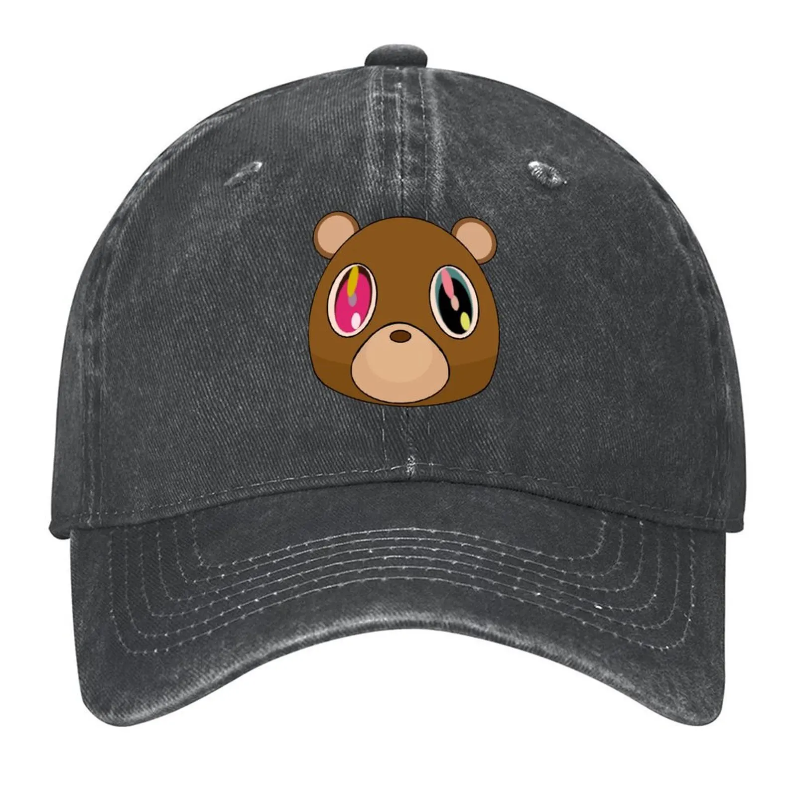 

The Kanye Bear Baseball Cap Wild Ball Hat Dropshipping custom Hat Icon For Men Women's