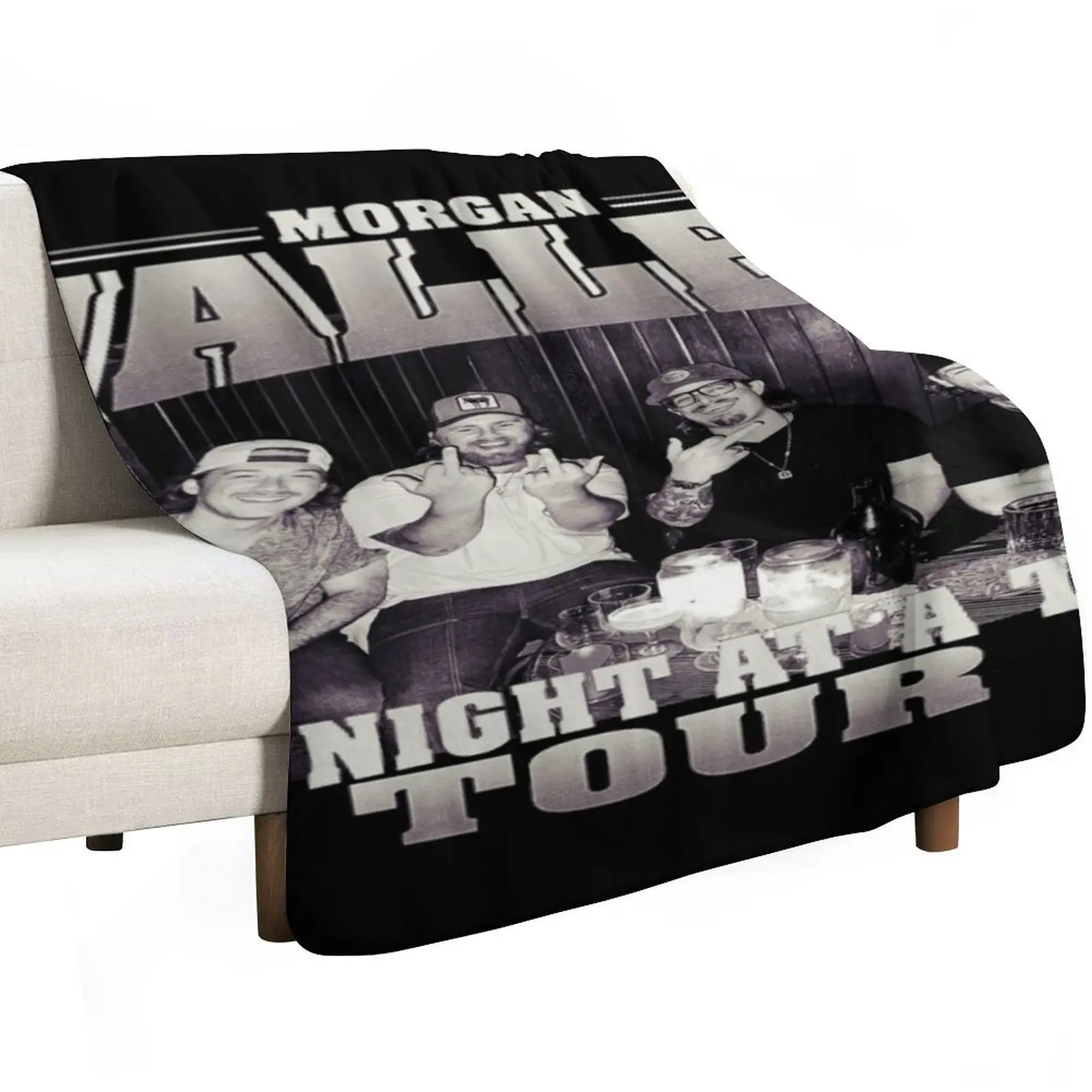 One Thing at A Time Tour Throw Blanket Nap Soft Big blankets and throws Heavy Decorative Sofa Flannel Fabric Blankets