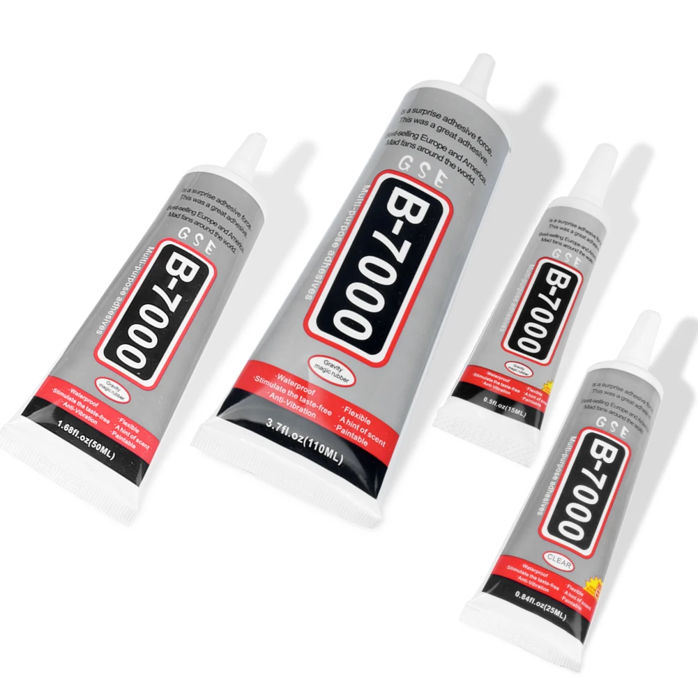 15ml 25ml 50ml 110ml B-7000 Glue B7000 Multi Purpose Glue Adhesive Epoxy Resin Repair Cell Phone LCD Touch Screen Glue B 7000