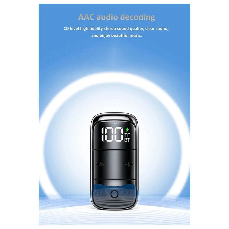 DYJ-zpBluetooth 5.3 Приемник Игровая гарнитура с низкой задержкой ANC + ENC с шумоподавлением 3,5 мм AUX Беспроводной аудиоадаптер с