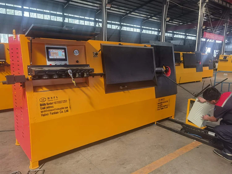 Customized Cnc Used Automatic Portable Hydraulic Stirrup Hoop Spiral Rebar Cutting And Bending Machine Price