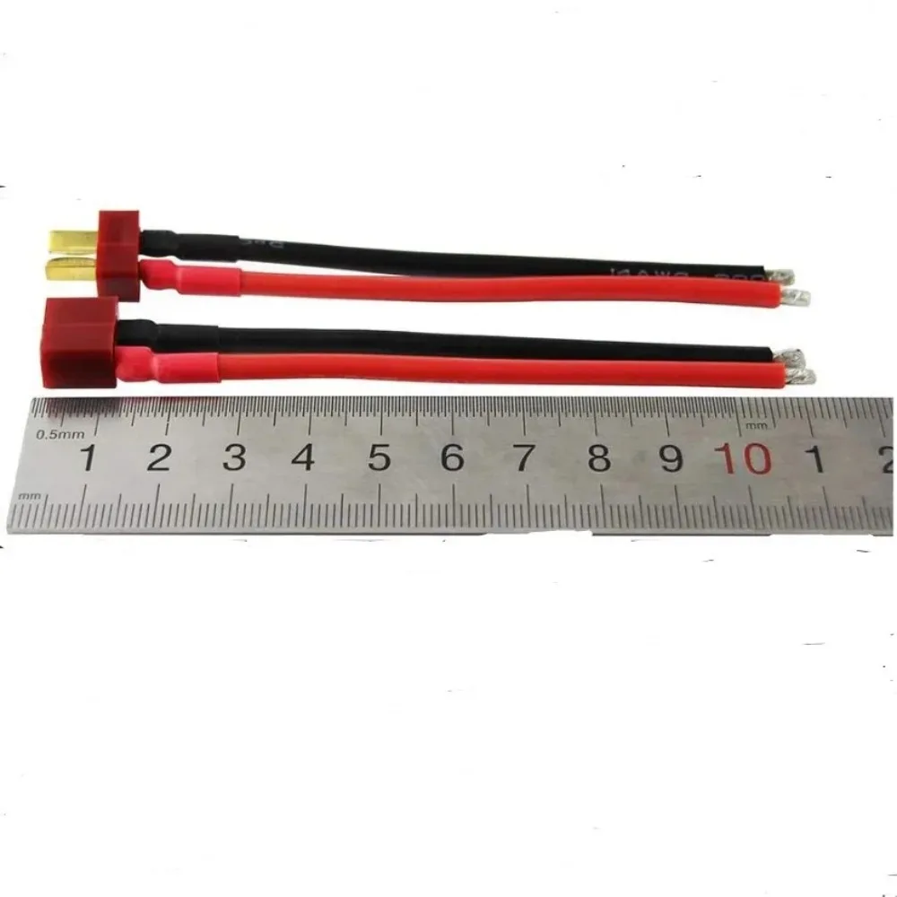 HPXGRC XT60 or T Battery Male Female Connector Plug with 100mm 14AWG Silicone Wire Cable For Lipo Battery ESC FPV Drone Car Boat