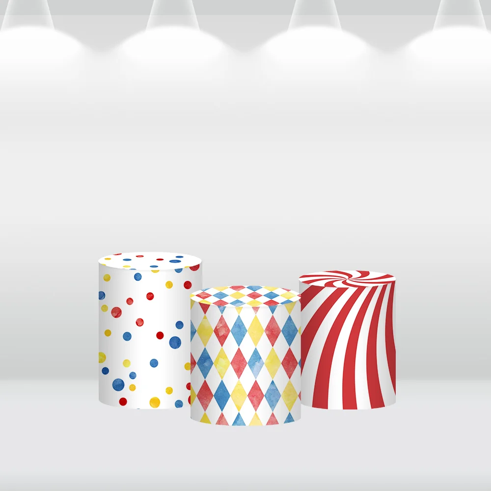 Карнавальная вечеринка, украшение, арка, стена, красная цирковая палатка, арочный фон с животными, детский душ, фон для торта, стола, цилиндры, чехлы