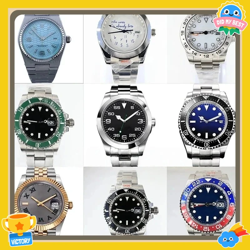 Магазин A111. Мужские автоматические механические часы из нержавеющей стали 904L, изготовленные в корпусе часов Rolex.