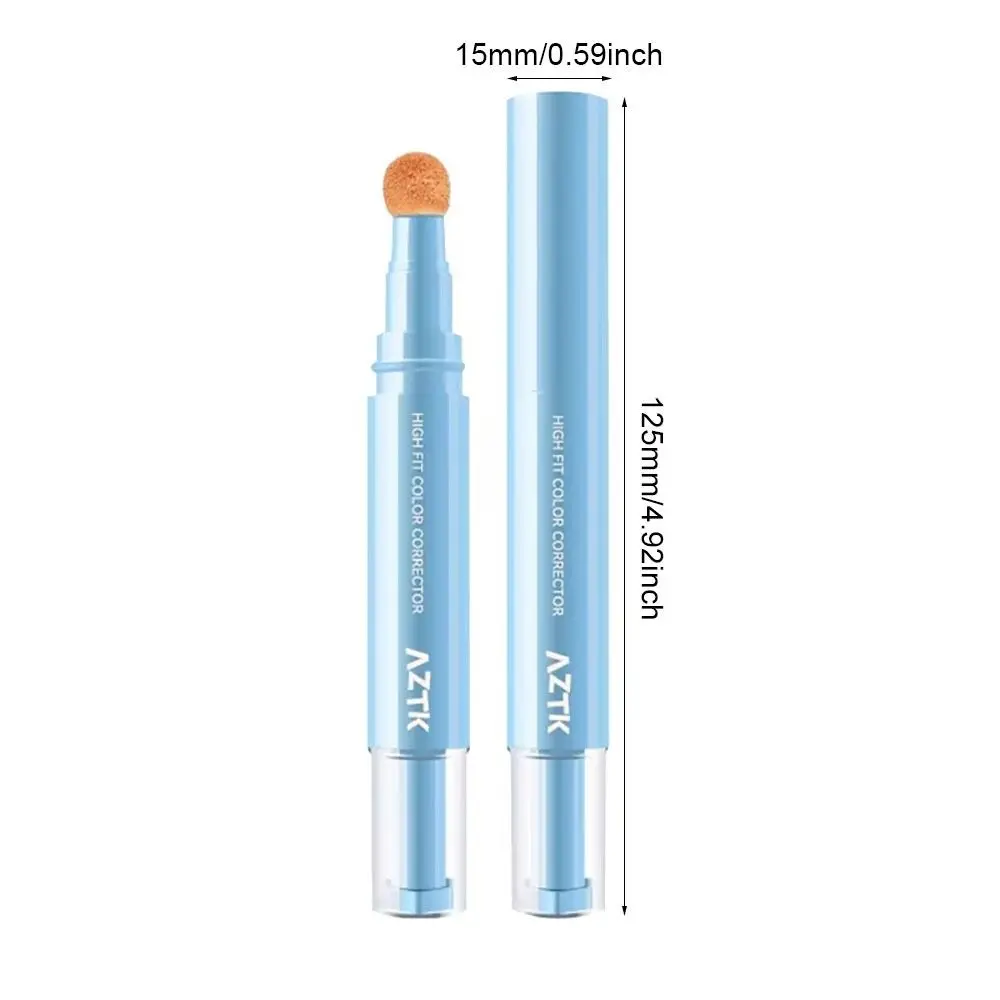 1 個新 AZTK コンシーラーペン顔美白保湿液体メイクカバーにきび跡ハイライタースティック