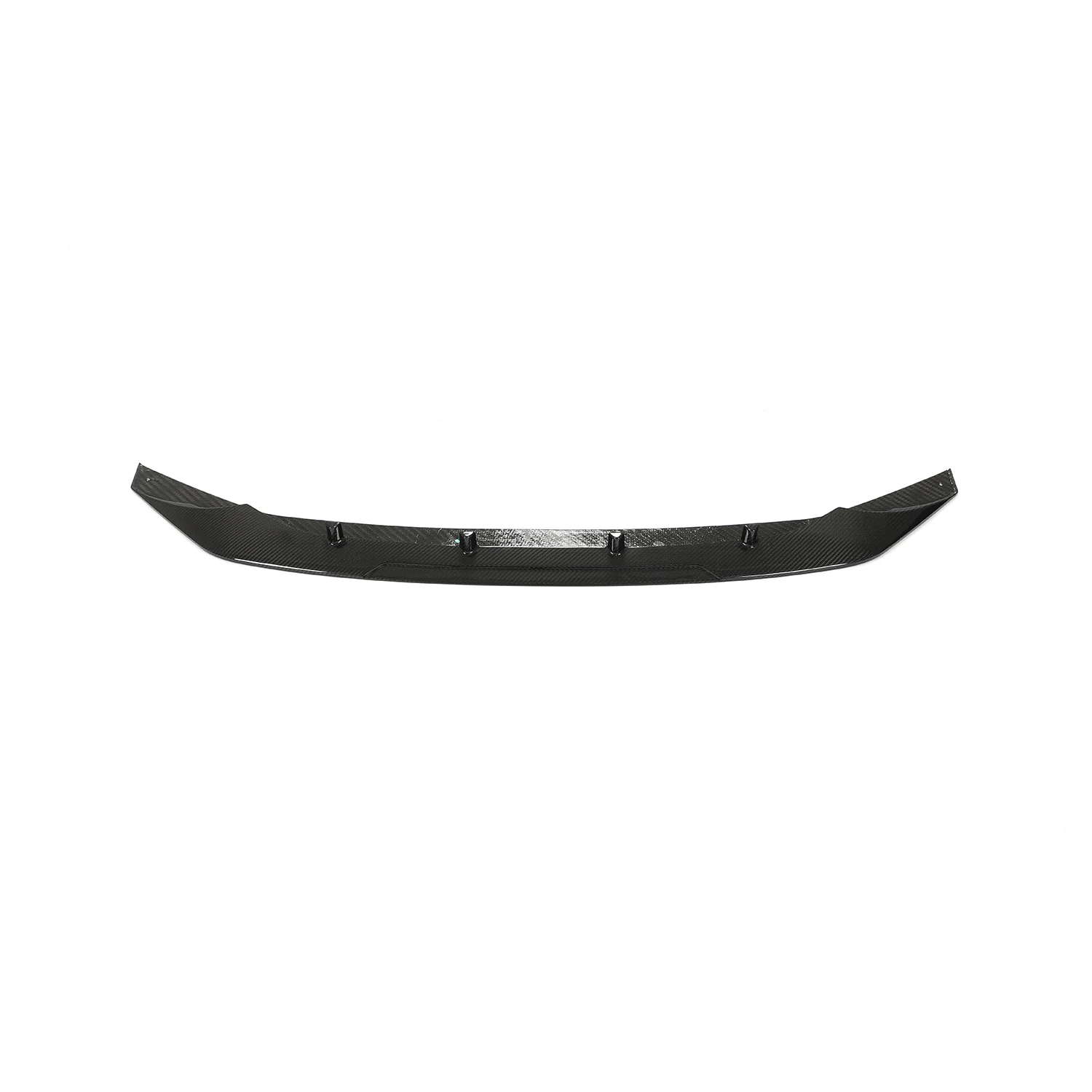 TIYPEOR Pre-preg Carbon Fiber Front Lip with Polished Finish and Easy Installation for RS6 C8 Avant Wagon 4-Door 2019-2022