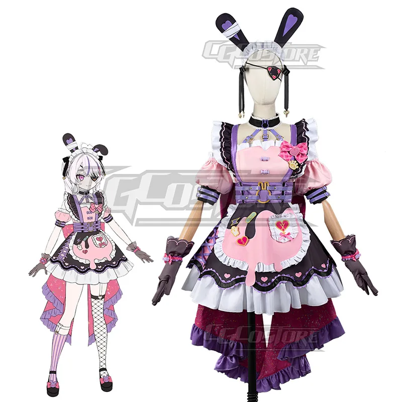 Virtual Liver VTuber Maria Marionette Cosplay Costume Anime  Dresses Christmas Halloween Freeshipping CG1724WL