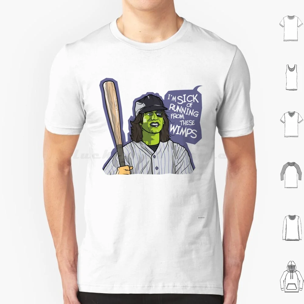 Base Ball Furies-T Shirt Big Size 100% Cotton Base Ball Furies Furies Base Ball Baseball Sports Sport The Movie Cult Classic