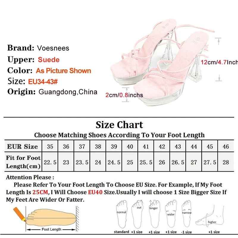 Red Suede Lace-up Catwalk Show Sandals Women Sexy Narrow-band Summer Thick Sole High Heels Nightclub Pole Dance Stripper Shoes