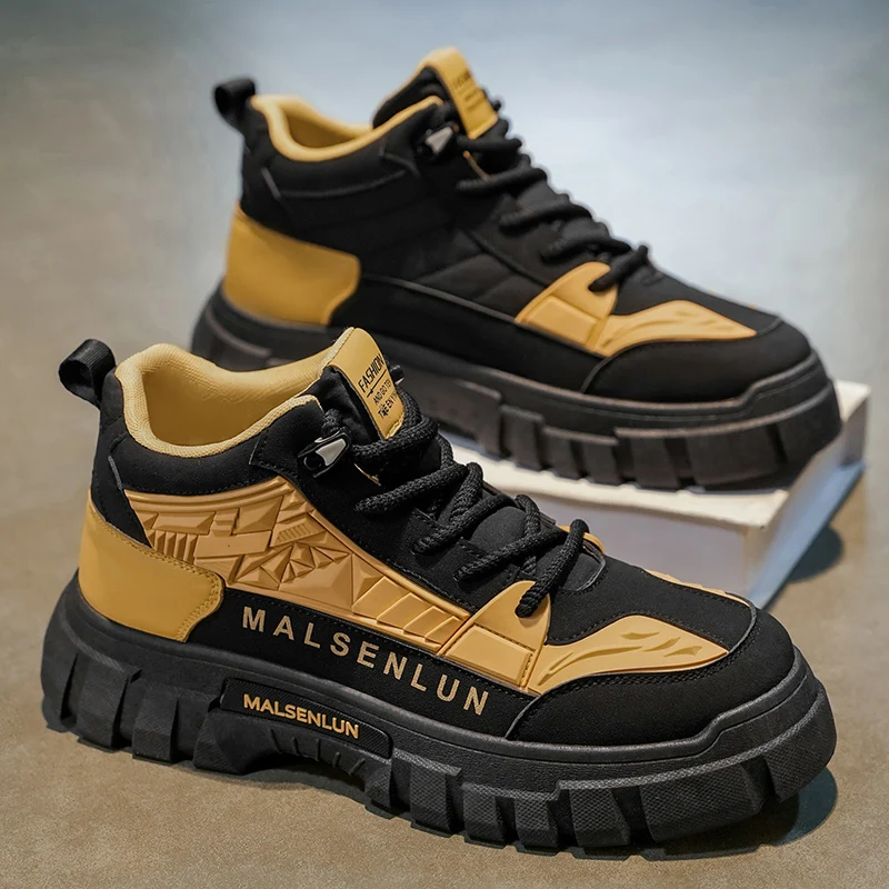 

Men Tactical Boots Army Boots Mens Military Desert Waterproof Work Safety Shoes Climbing Hiking Shoes Ankle Men Outdoor Boots