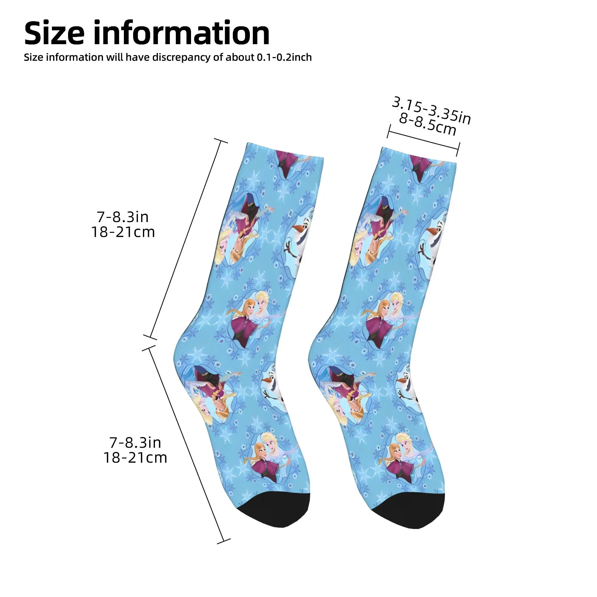 Unisex Frozen elsa Princess Merch Socks  Cozy Socks Cute For Daily Wear