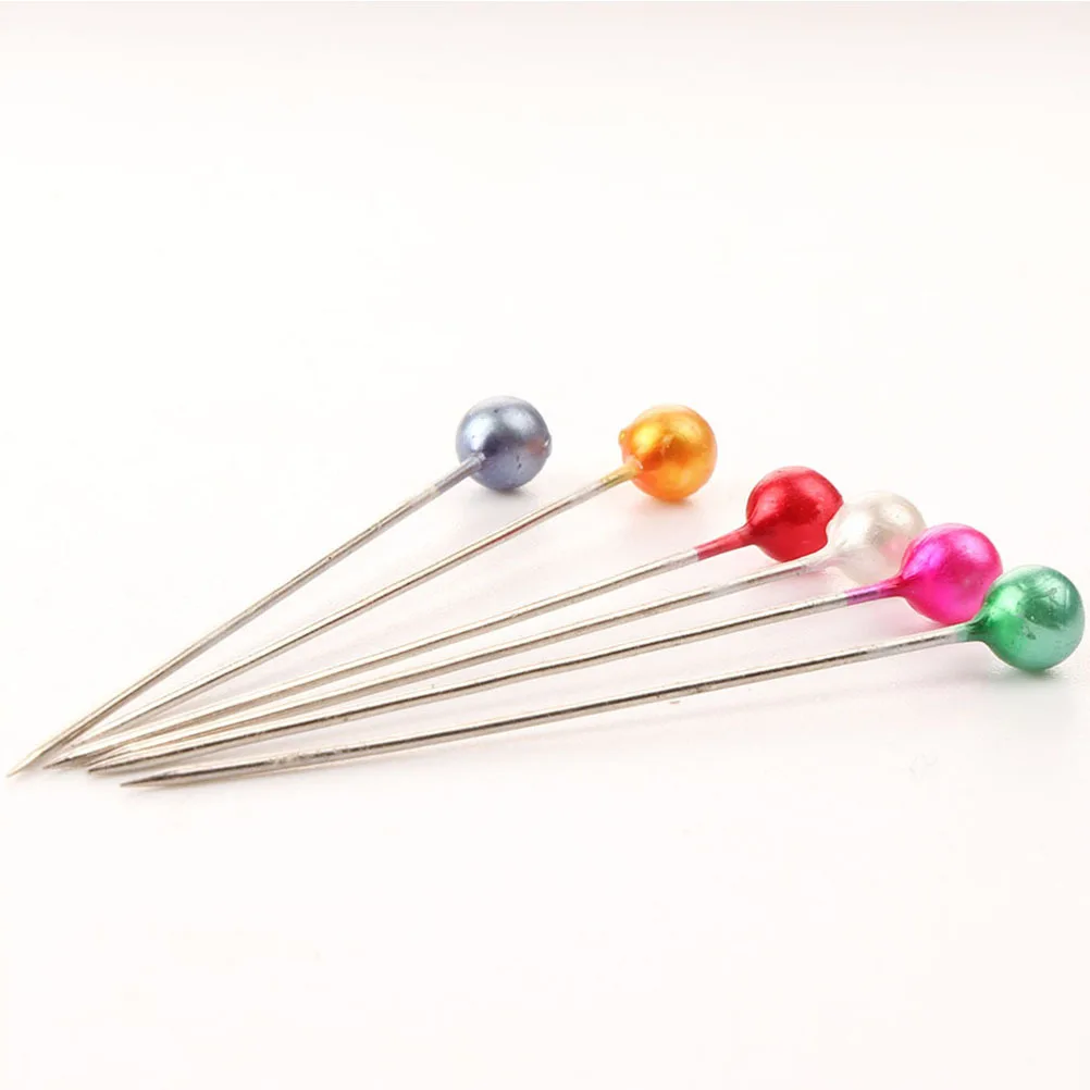 

960Pcs Pearl Head Pins Bouquet Needles Metal Florist Pins for DIY Craft Wedding Corsage Floral Arranging Supplies