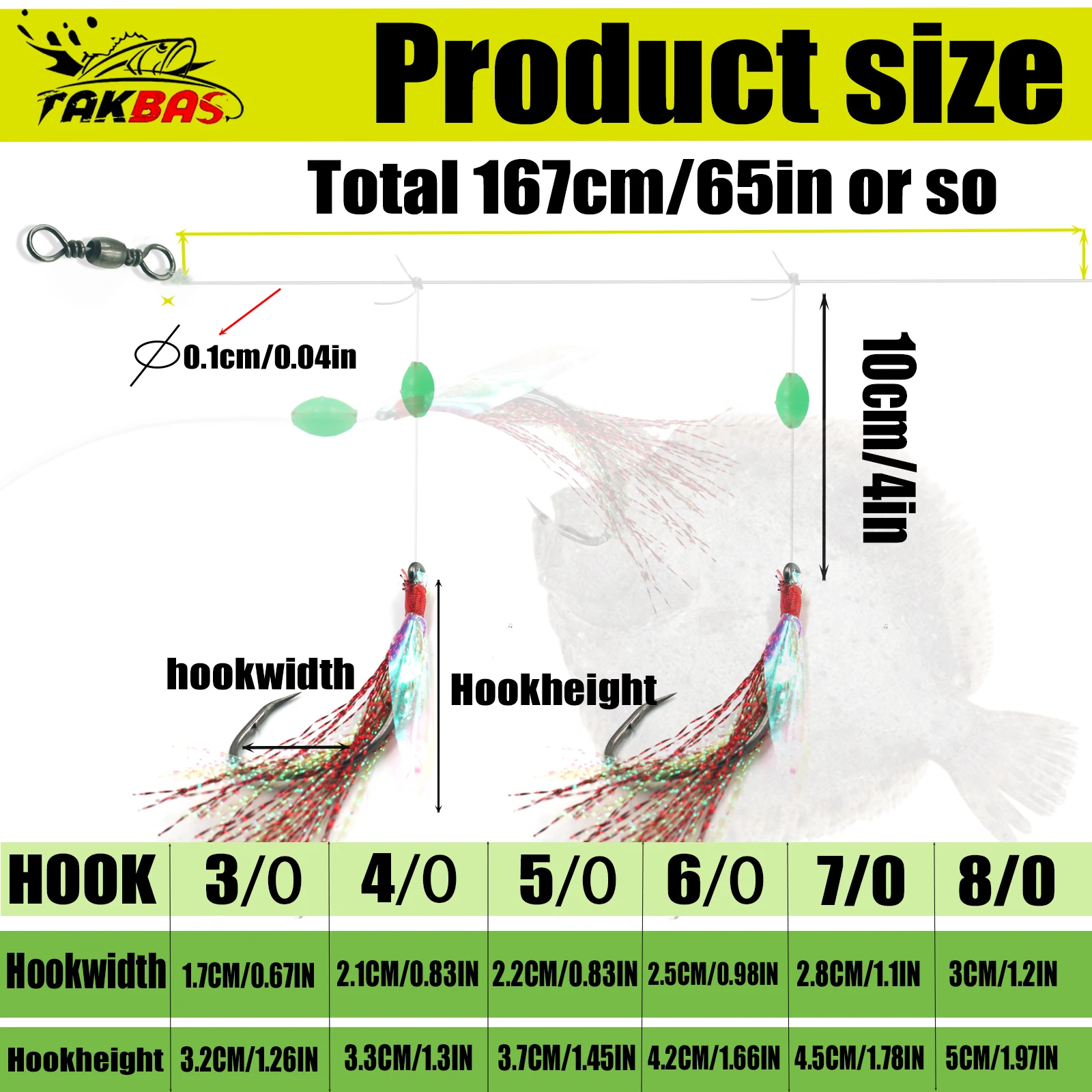 6 قطع من أدوات صيد الأسماك الم - مراجعة Fishing Hook Circle وسعره
