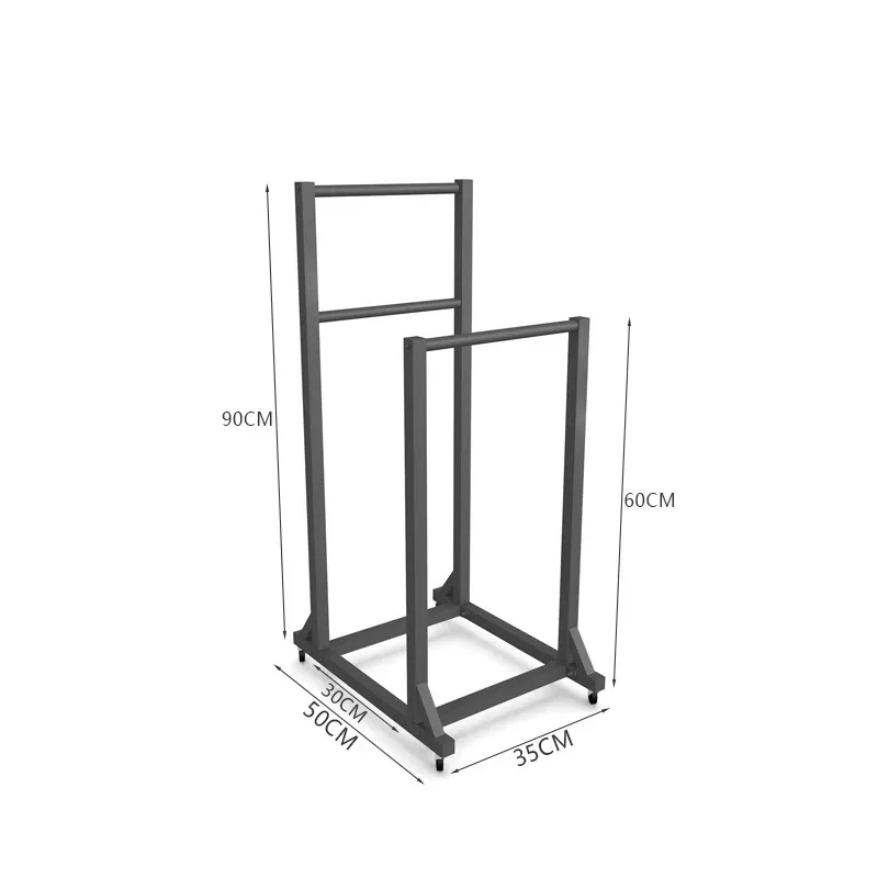 Household carton storage rack waste cardboard box sorting shelf