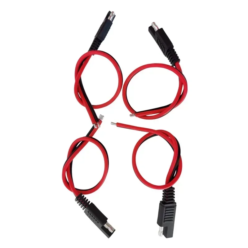 Cable de extensión automotriz, conector SAE de desconexión rápida de alta calidad, 30CM, 10A, 18AWG, 2 pines, nuevo