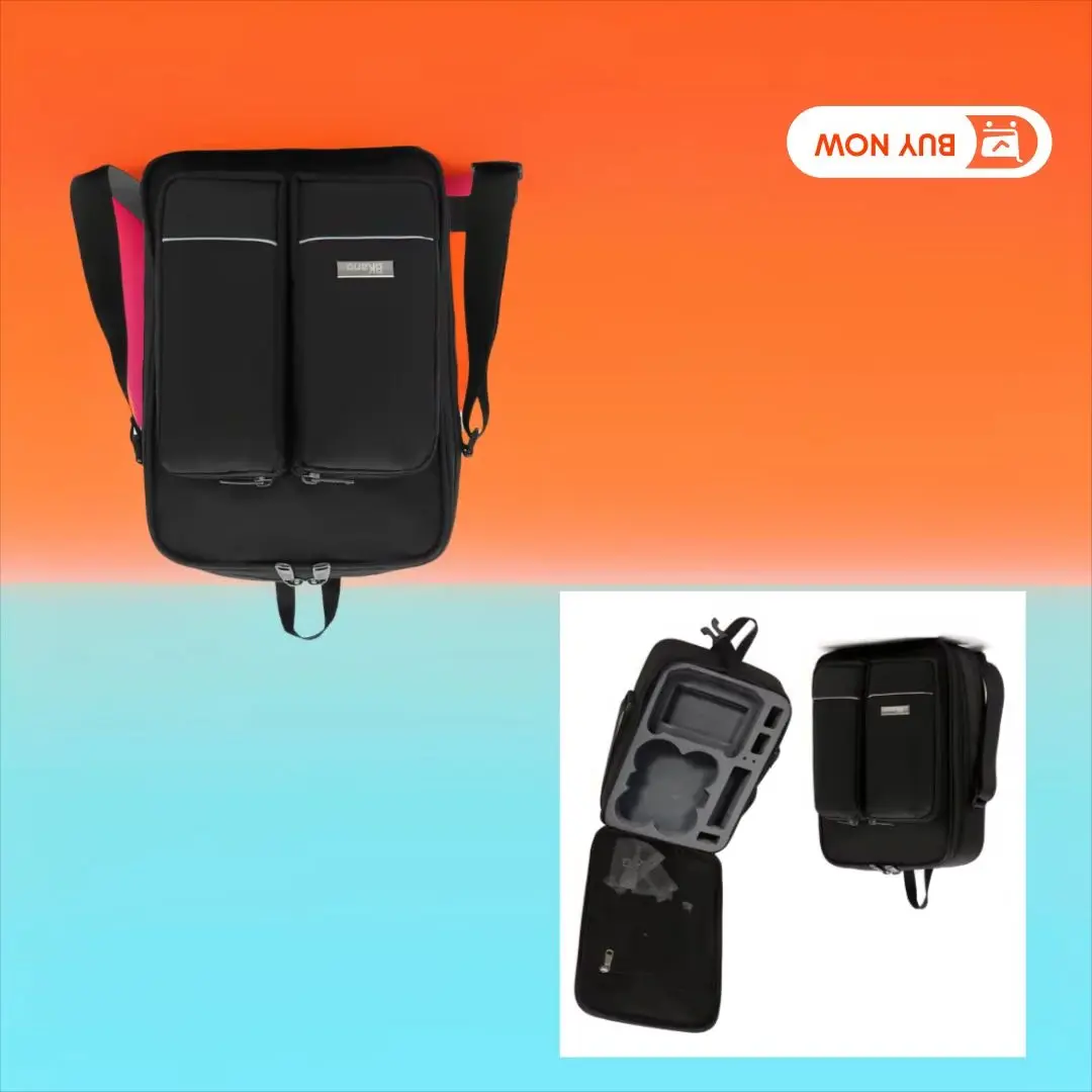 

Waterproof Shockproof For DJI Neo Backpack Portable Case - Storage Bag with Zipper for DJI Neo Remote Controller & Batteries