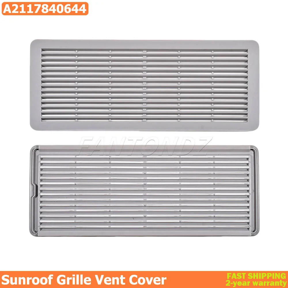 2 Pieces Sunroof Panel Grille Vent Screen Cover Set A2117840644 For Mercedes W203 W208 W209 W210 W211 W215 W219 W220 W240