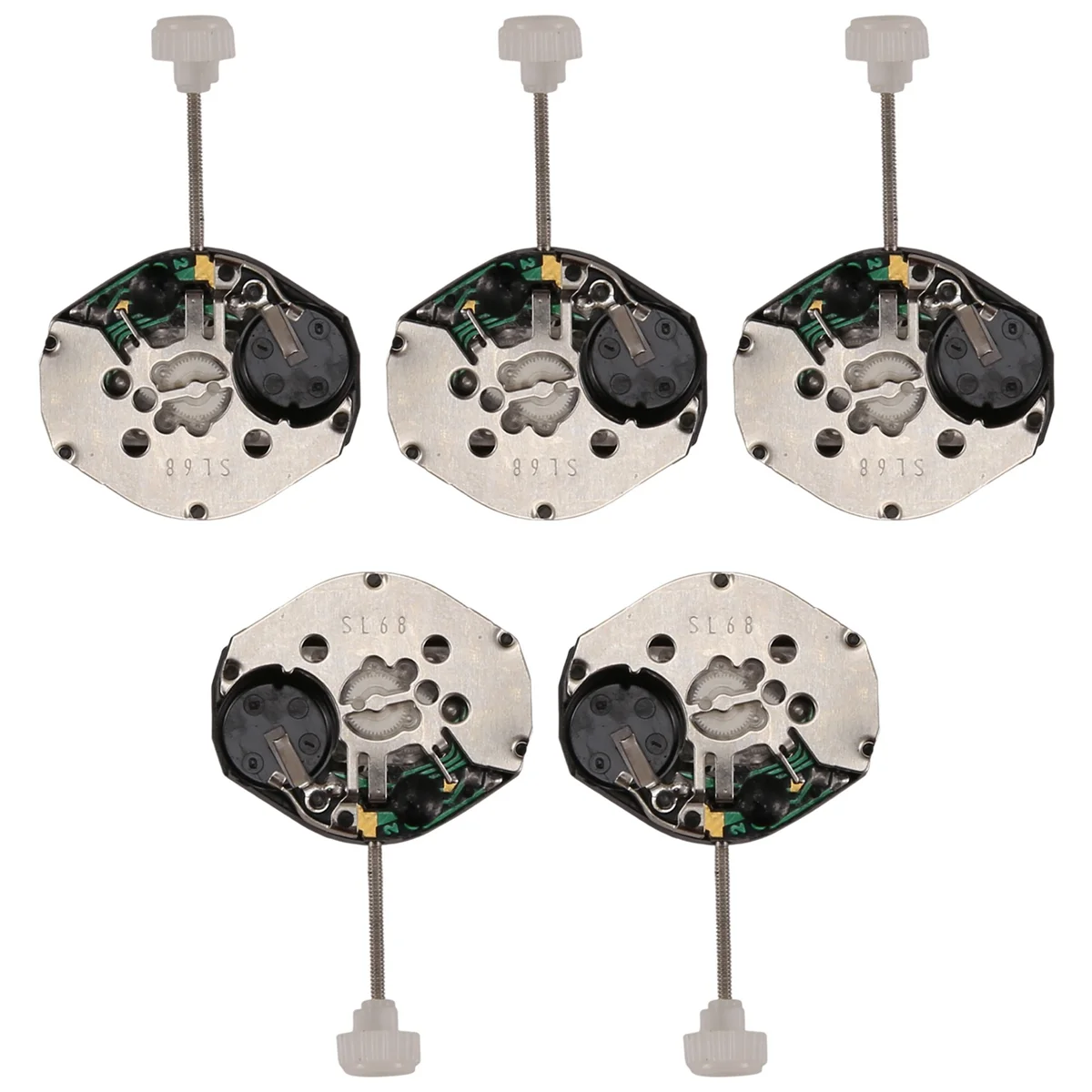 [En stock] 5 uds SL68 reemplazo de movimiento de reloj de cuarzo para relojero herramienta de reparación accesorio piezas de reloj de alta calidad