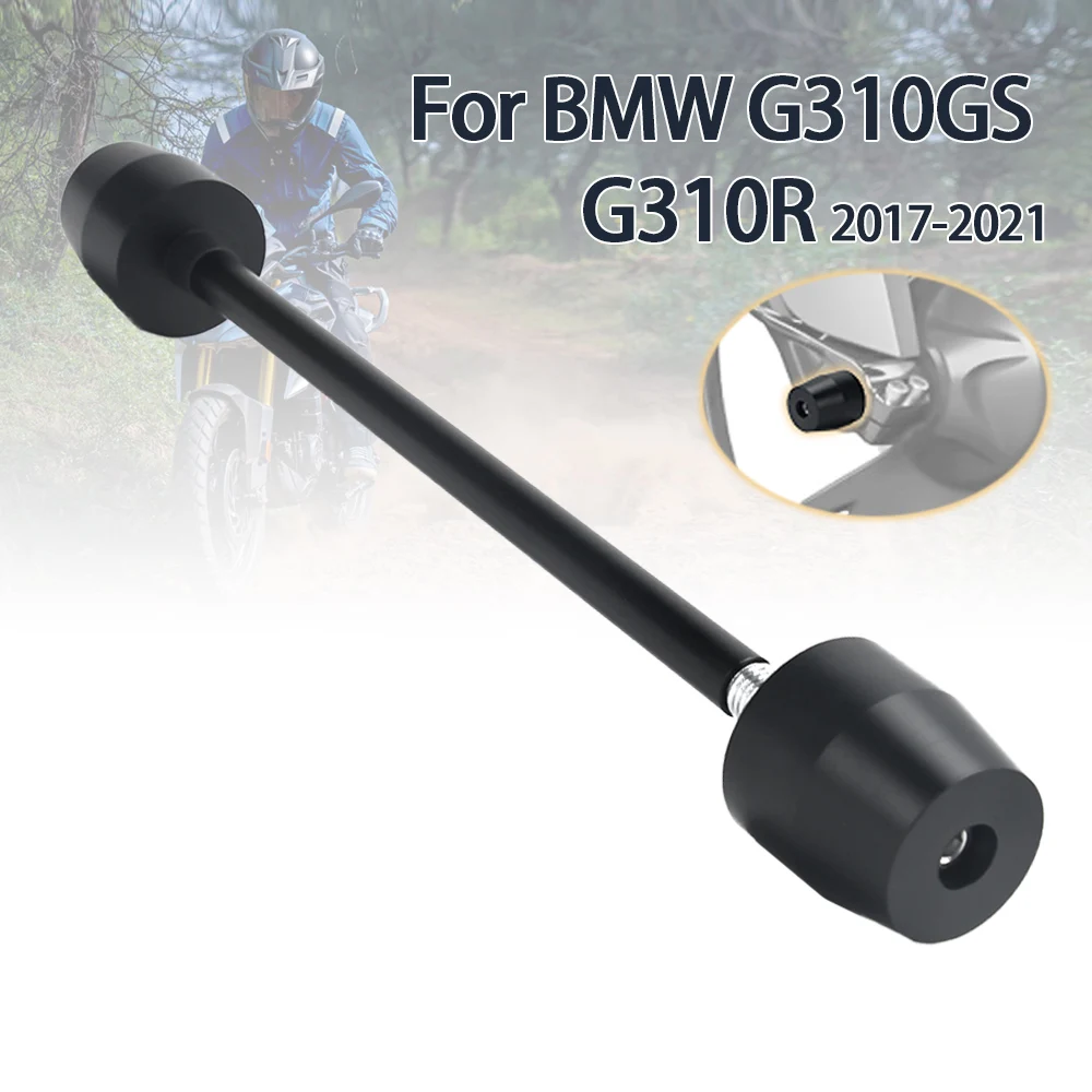 For BMW G310R G310GS 2017-2021 2020 2019 2018 G 310 GS G 310R Crash Slider Wheel Protector Motorcycle  Front Axle Fork Crash Pad