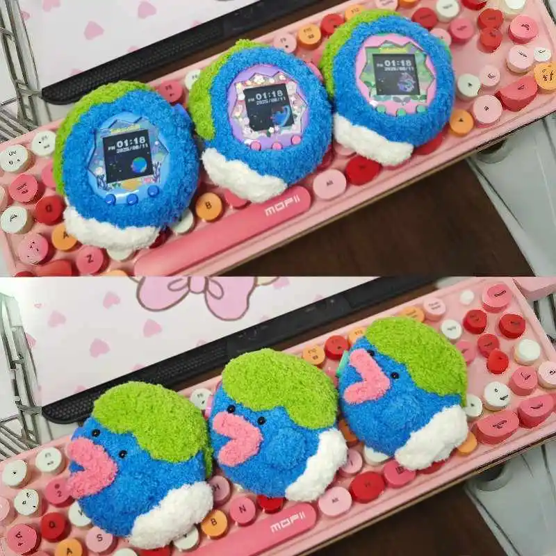 

Tamagotchi Cute Paradise Protective Cover Handmade Crochet Hook Weaving Protective Shell Protective Cover Accessories Customized