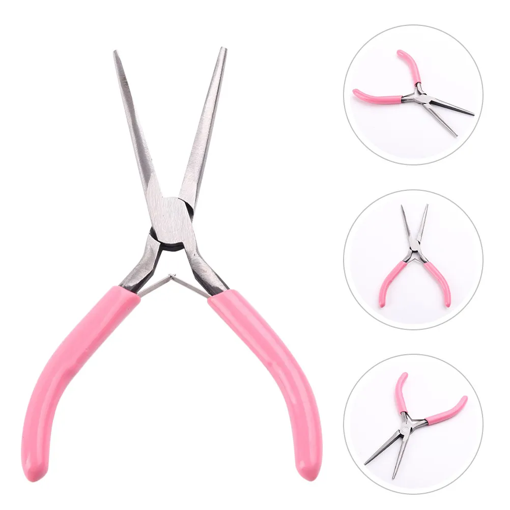 Nail Pinching Tool Plastic Shaping Clip Precision Pointed Design Acrylic Nail Art Shaping Supplies Jewelry Pliers