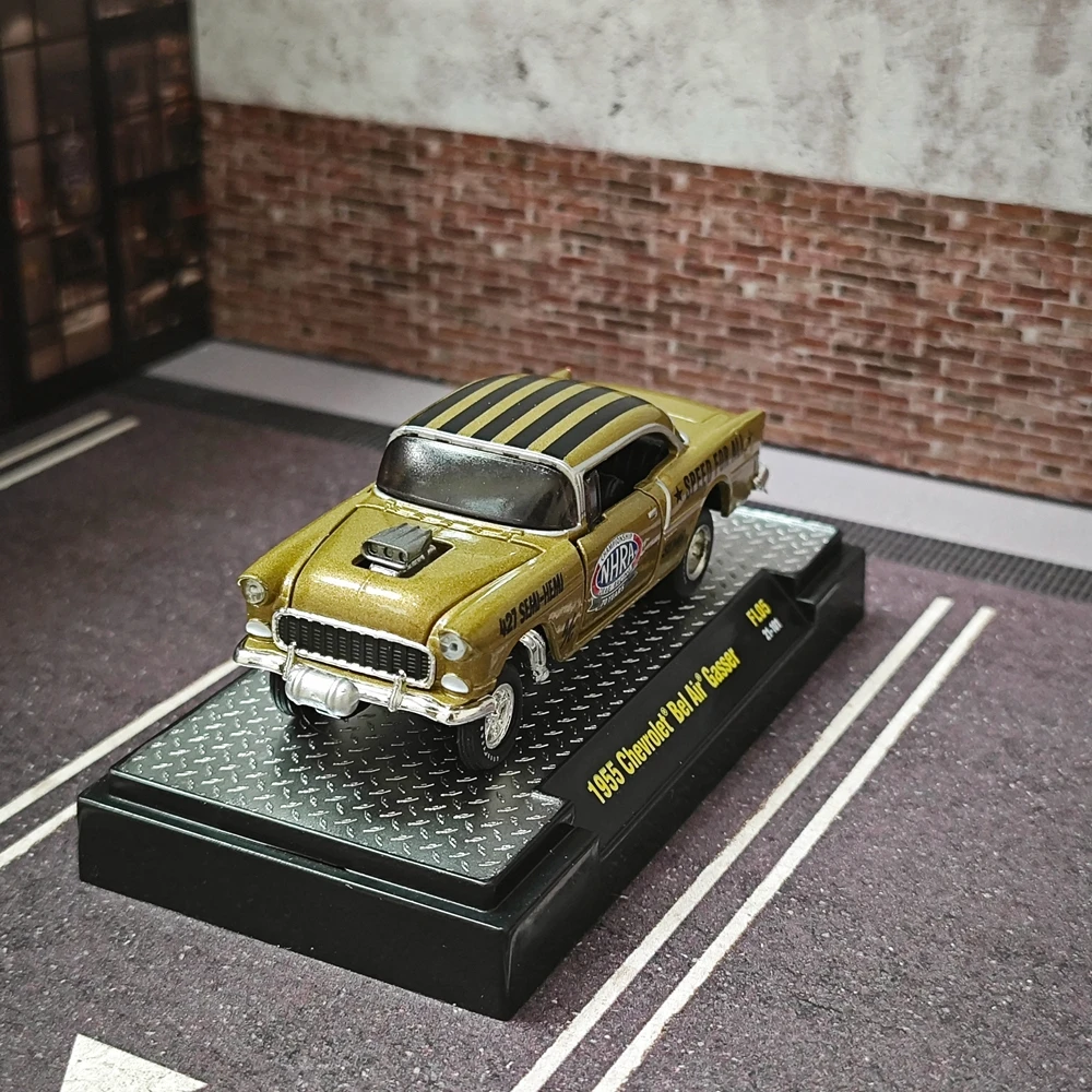 Chevrolet-Coche de juguete de aleación fundido a presión, camioneta Vintage, colección de modelos de coches de simulación, juguetes para regalos,