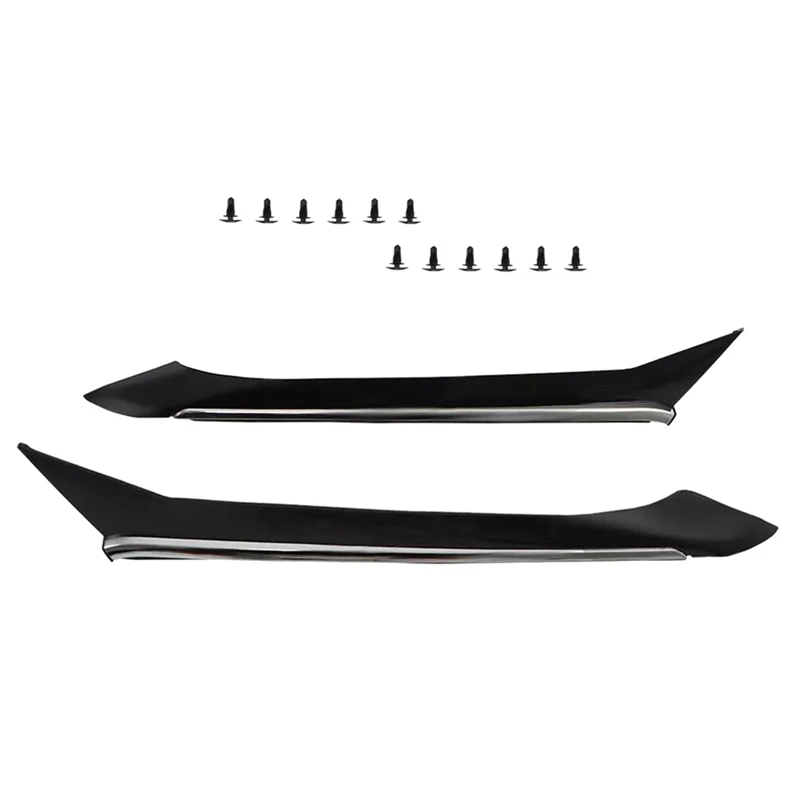 

Car LEFT+RIGHT Rear Pillar Molding Trim Fender Garnish Molding For NISSAN MAXIMA 2016-2023 78873-9DJ1A 78872-9DJ1A
