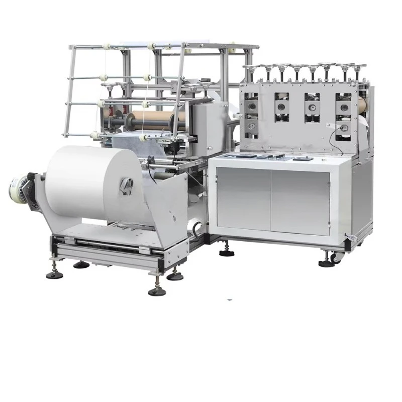 Customized Fully Automatic Disposable PE Plastic Boot Cover Making Machine High Shoe Cover Machine High Speed Popular In The M