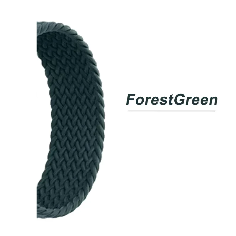 Geflochtenes Solo-Armband für Apple Watch Band 46mm 45mm 49mm 44mm 38mm 41/40mm Nylon Correa Armband für iWatch Serie 11 10 9 7SE 685