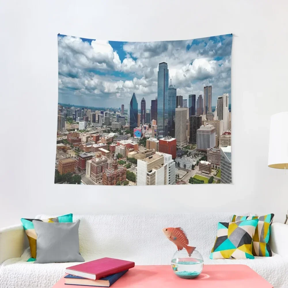 

Dallas - Texas Tapestry Decoration For Bedroom Home Decor Aesthetic Outdoor Decor Tapestry