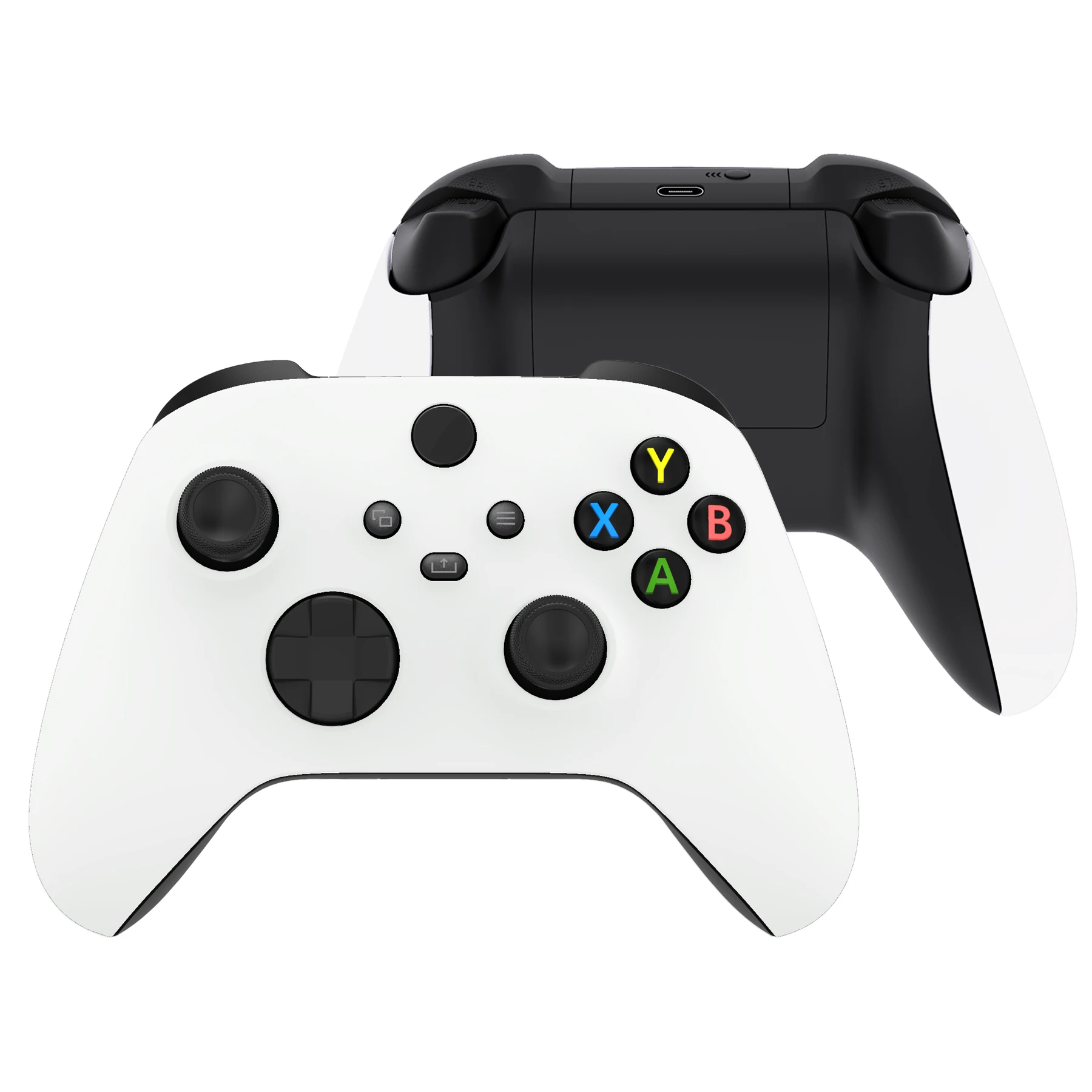 eXtremeRate Custom Replacement Shell for Xbox Core Wireless Controller (Xbox Series X&S) - Wood Grain