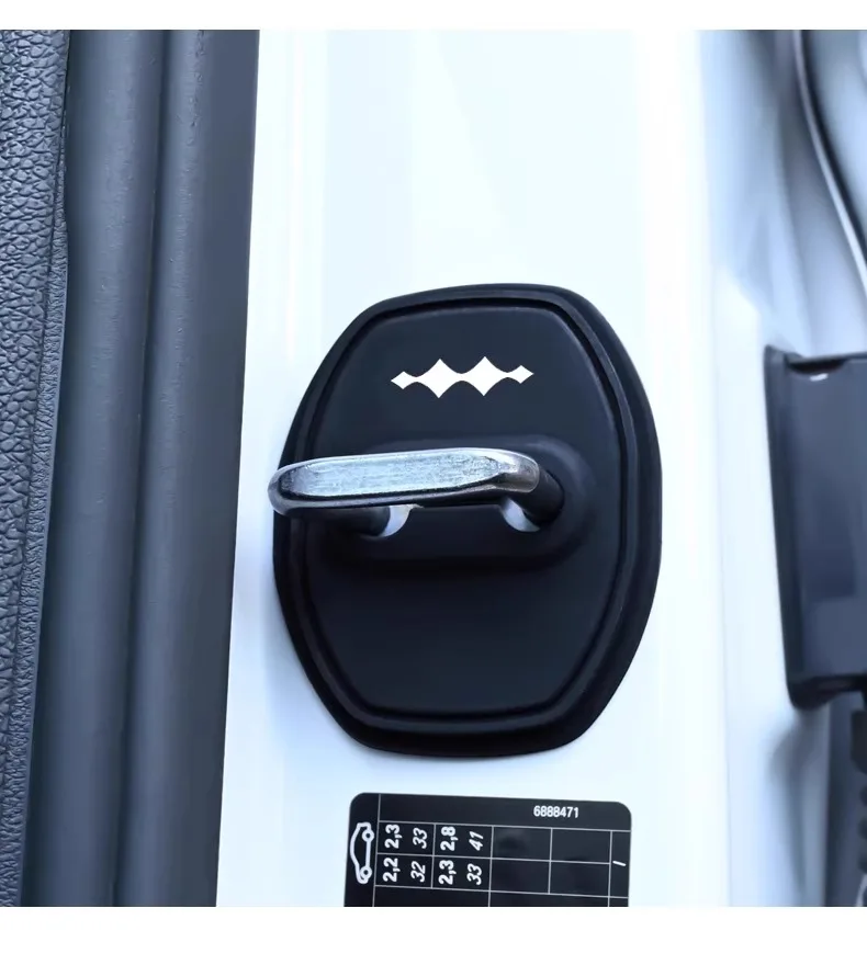 2025 Formula Leopard 5 5 5 8 Titanium 3 Special Car Door Lock Cover Lock Silicone Shock Absorber Pad Dust Protection Cover