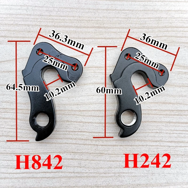 

2pcs Bicycle MECH dropout For BOTTECHIA HARO Aeras Aire Rivon KHS Gravel Grind Cyclone CINELLI ZYDECO QR Rear derailleur hanger