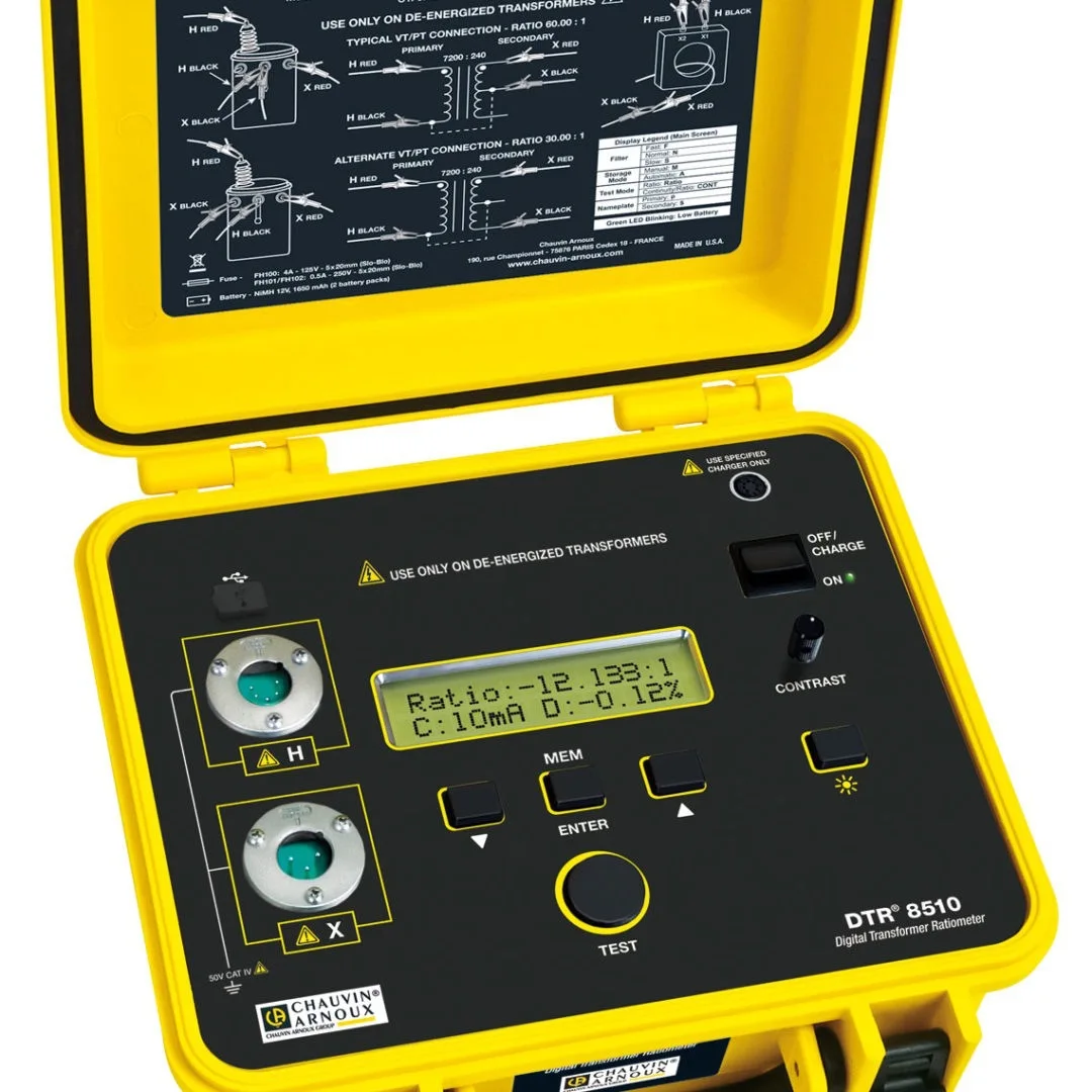 Франция, тестер передачи поворота трансформатора CA DTR8510
