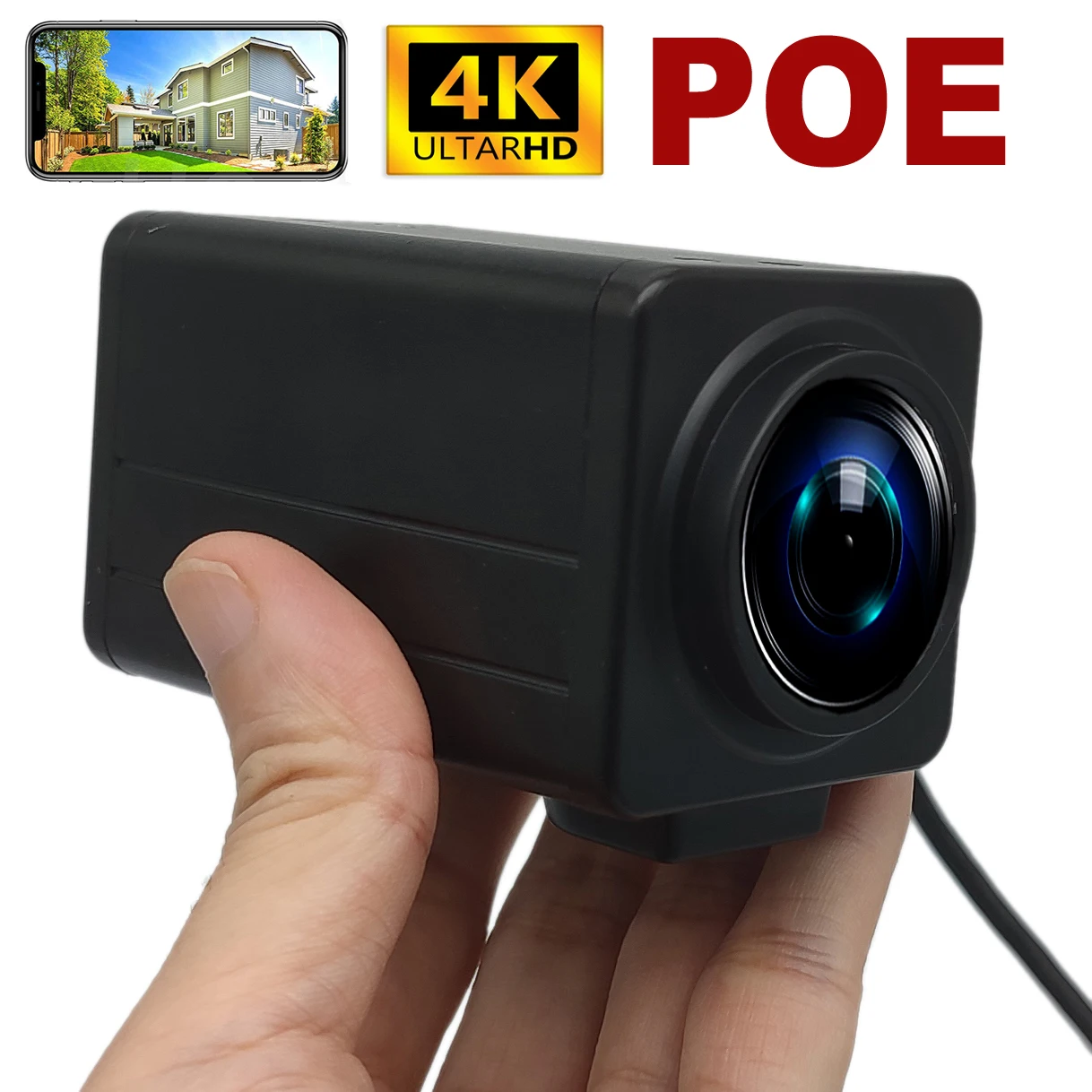 

POE 4K 8MP 4X Optical Zoom IP Camera Mini Auto IRIS Hikvision Protocol P2P ONVIF IMX415 20fps IMX335 IMX307 2MP 5MP 128GB IPC