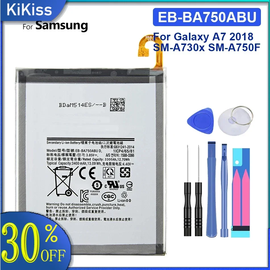 Battery For Samsung Galaxy A10E A20 A20E A30S A30 A40 2017 A50 A51 A530 A9S A71 A7 A8 A9 2018 Star Pro A9S A10 A9Pro A9Star